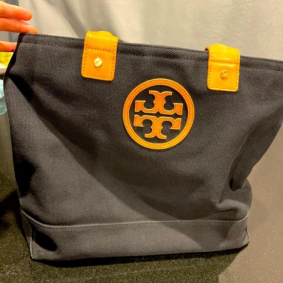 Tory Burch Bags Tory Burch Canvas Tote Bag Poshmark